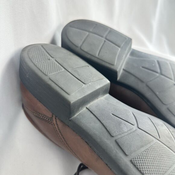 Men's Bostonian Flexlite "Hommes" Brown Leather Dress Shoe 10 1/2M - Picture 9 of 9